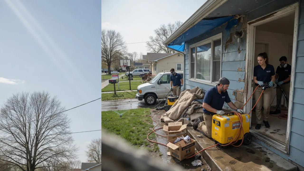 Basement Flood Cleanup in Highland, IN near me